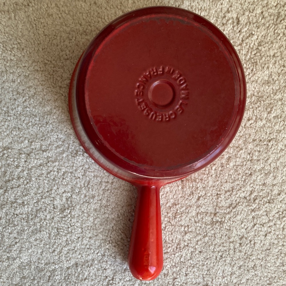 Le Creuset red vintage saucepan - Picture 7 of 17